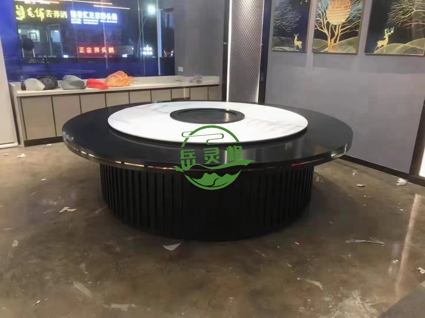 整体客厅电动餐桌定制 Customized electric dining tab